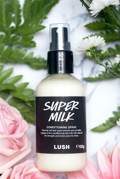 super milk lush hair spray